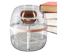 Umidificatore di : diffusore idratante per aria da tavolo, design silenzioso, umidificatore compatto da scrivania, grande capacità da 3 l, per il lavoro di sonno
