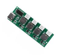 Umidificatore di tipo C, kit fai da te con circuito stampato per creare nebbia, 4 testine atomizzatori per progetti idratanti e domestici, modulo ABS DC5V 2,5-3W in verde con staffe e tamponi