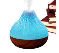 Umidificatore Diffuser, Simulated Flame Diffuser, Rgb Ambient Light Diffuser, Fire Mist Umidificatore, 300 ml Capacity Diffuser, Aromatherapy Diffuser, Home Humidifier, Bedroom Oil Diffuser