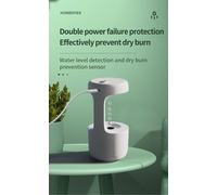 Umidificatore Diffusore anti-gravità a goccia d'acqua ultrasuoni LED 800 ML