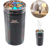 Umidificatore Diffusore Aromi 300ML 5 LED RGB 2 Modalità Vapore Per Auto Interni