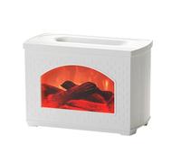 Umidificatore diffusore d'aria a fiamma, umidificatore a di fuoco, diffusore di fiamma di simulazione del USB 270 ml, umidificatore per aromaterapia per, ultrasonico po