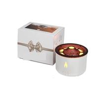 Umidificatore, Diffusore di aromi Volcano Flame Jellyfish Smoke Ring, umidificatore d'aria da 360 ml, diffusore oli essenziali for aromaterapia per la pianta domestica(Black)