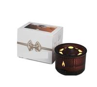 Umidificatore, Diffusore di aromi Volcano Flame Jellyfish Smoke Ring, umidificatore d'aria da 360 ml, diffusore oli essenziali for aromaterapia per la pianta domestica(White)