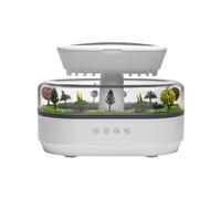 Umidificatore, Diffusore Di Oli Essenziali Rain Drop Con Rumore Bianco, Aromi For La Casa Intelligente, Mini Umidificatore Da Giardino For Il Relax E Purificazione 'aria per Casa e l'ufficio
