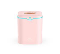 Umidificatore Diffusore Di Oli Essenziali Umidificatore A Doppio Spruzzo Da 2000 Ml, Aromatico Elettrico For Uso Domestico, Ultrasonico, Silenzioso, Con Nebbia Fredda(Pink)