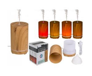 Umidificatore/Diffusore di olio Out of the Blue, Ottica Torre in legno