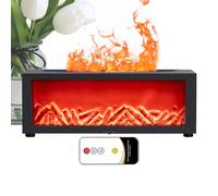 umidificatore, diffusore per, Diffusore da 220 ml che sembra fuoco con telecomando, Aromaterapia Ember Diffusore Lampada Fuoco Effetto per la decorazione natalizia della casa camera da letto