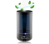 Umidificatore e diffusore di aromi Grundig 4,3 L - Diffusore di oli essenziali - Umidificatore con igrometro e timer - Stanze da 15 a 35 m2 - con luce notturna - Nero