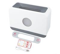 Umidificatore effetto fiamma con modalità multiple di nebulizzazione e telecomando per rilassarsi su misura (bianco)