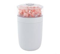 Umidificatore Fiori Artificiali 300ml Silenzioso(WHITE) | Design fiori realistici, nebbia fredda ultrasuoni, serbatoio 300ml, operazione silenziosa, ideale per soggiorno