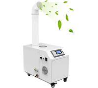 Umidificatore Industriale 6kg/h Controllo Intelligente Ad Ultrasuoni Ad Alta Frequenza 600w Umidificatori Ad Ultrasuoni A Nebbia Fredda Silenziosa Automatica Area di Copertura 30-70m2, 6kg