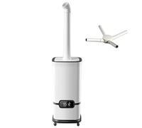 Umidificatore industriale commerciale,1500 ml/h spruzzatore di raffreddamento automatico a nebbia da 16 litri con telecomando e timer 12 ore, uscita di nebbia regolabile a 3 marce,40-70%(B)