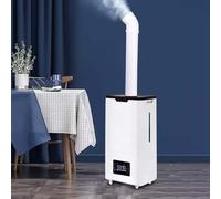 Umidificatore Industriale da 100 W Umidificatore Commerciale da 1800 ml/h, Umidificatori Silenziosi Applicabili Fino a 120 m², Umidificatore a Nebbia Fredda ad Ultrasuoni a 3 Velocità for Camera da Le