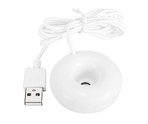 UMIDIFICATORE MINI DIFFUSORE USB LED ACQUA PROFUMO STANZA INCUBATRICE UNIVERSALE
