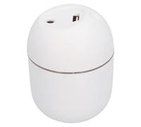 Umidificatore, Mini Umidificatore con Ricarica USB per Viaggi, Regalo per Ufficio, Casa, Camera da Letto, Auto (WHITE)