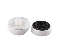 Umidificatore per aromaterapia a fiamma, grande capacità di 360 ml, con sette diversi colori chiari per il relax (bianco con crepe)