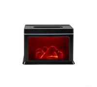 Umidificatore per aromaterapia con bassa protezione dell'acqua e funzionalità silenziosa per una vita tranquilla (nero)