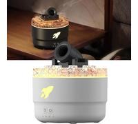 Umidificatore per aromi Cannon Blast,diffusore silenzioso con umidificatore a cannone a vapore a LED a 7 colori, umidificatore spray da con 2 modalità, piccolo umidificatore da tavolo per la casa (A)