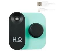 Umidificatore Per Bottiglie - Umidificatore Da Tavolo 10x10x3,5 Cm, Dispositivo In Silicone ABS 195G | Bottiglia D'acqua Mister Dispositivo Di Umidità Batteria Da 1200 MAh 2 W Stanza Di Alimentazione