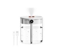 Umidificatore per camera da letto, 2 l/20 h, umidificatore automatico con luce notturna per camere singole.
