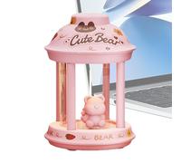 Umidificatore per camera da letto per adulti - 350 ml con luce notturna - Umidificatore da ufficio - per ufficio, viaggiatore, dormitorio, camera da letto, studio
