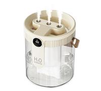 Umidificatore per camera da,Umidificatori d'aria a vapore freddo | Diffusore silenzioso senza fili con serbatoio da 1,5 l per piante da interno da viaggio scrivania