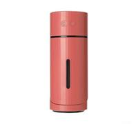Umidificatore per cani, mini purificatore d'aria USB con luce notturna, modalità di spruzzo regolabili 4/8 ore, crea un ambiente sicuro e idratato per cani (rosso)