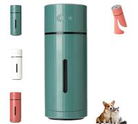Umidificatore per cani, silenzioso/nebulizzazione regolabile a 90°, mini umidificatore portatile, crea un ambiente sicuro e privo di umidità per il tuo animale domestico