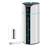 Umidificatore per la casa, umidificatore per la stanza, diffusore d'aria USB per interni, umidificatore per aromaterapia silenzioso intelligente con 7 colori, leggero, per il bagno e la camera da