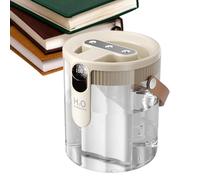 Umidificatore per nebbia da camera da letto - Vaporizzatore portatile da 2,5 L, cinque impostazioni di uscita regolabili, design a triplo ugello, diffusore di umidità ultrasonico silenzioso |