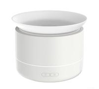 Umidificatore per oli essenziali con funzionamento silenzioso, perfetto per creare spazi tranquilli ovunque tu sia (bianco)