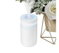Umidificatore per Scrivania,Umidificatore da Tavolo con Luce Integrata | Diffusore Silenzioso 250ml con Alimentazione USB per Yoga, Sonno e Ambiente Spa