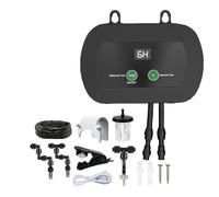 Umidificatore per Terrario - Mister Automatico Per Terrario Con Timer - Umidificatore Silenzioso e Compatto con Bocchetta Regolabile 360° per Anfibi e Rettili