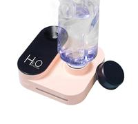 Umidificatore portatile, 10 x 10 x 3,5 cm, componenti elettronici in silicone ABS, bottiglia d'acqua, diffusore silenzioso USB, umidificatore da comodino da 1200 mAh per comodino, per stanza, ufficio