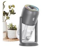 Umidificatore portatile 2-in-1 280ml Umidificatore Luce Notte con 2 Misting | Purificatore d'aria della camera da letto per la casa camera da letto viaggio d'affari hotel soggiorno ufficio viaggi