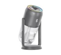Umidificatore portatile 2-in-1 280ml Umidificatore Luce Notte con 2 Misting | Purificatore d'aria per uso domestico per ufficio, viaggi, viaggi d'affari, casa, camera da letto, soggiorno, hotel