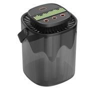 Umidificatore portatile 3L USB Cool Mist Maker per Home Office Black ABS | Questo umidificatore portatile dispone di un grande serbatoio da tre litri per fornire nebbia continua per un'atmosfera