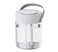 Umidificatore Portatile Doppio Ugello 3L Progettato per Ambienti Silenziosi e Fa [EEK: A++]