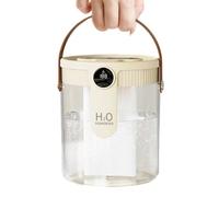 Umidificatore portatile, nebulizzatore silenzioso, diffusore compatto, vaporizzatore con serbatoio 'acqua da 1,5 l, design senza fili, camera da, vivaio, scrivania, piante, dormitorio, casa