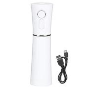 Umidificatore portatile portatile, nebulizzatore per il viso, ricarica USB, spray nano, idratazione a pelle per casa, ufficio, viaggi, bianco, rosa, rosso, viola (Angelo bianco)