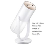 Umidificatore Silenzioso Funzionamento Ricarica USB 3000mAh per Atmosfera Tranqu [EEK: A]