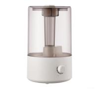 Umidificatore silenzioso per camera da letto, serbatoio da 4,5 l, con | Uscita di vapore regolabile e illuminazione notturna morbida, a basso rumore 34 dB, umidificatore a vapore freddo per casa