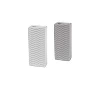 Umidificatore Termosifone, Evaporatore d'Acqua, Umidificatori Ambiente Aria, in Ceramica, Decorativi (Set 2 - Decoro Onde)