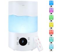 Umidificatore ultrasonico 4L freddo 360° luce auto-off per camera piante baby S1