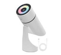 Umidificatore - Umidificatore A Cool Ultrasonico | Vaporizzatore Con Distributore Di Umidità Luce Notturna Colorata | Spegnimento Automatico Senza Acqua | Adatto Per La Camera, La Casa E