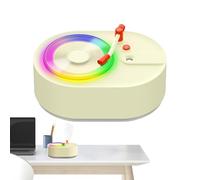 Umidificatore | Umidificatore a Record Diffusore Aromi,Macchina Silenziosa Con 2 Modalità Vapore, Illuminazione Ambientale Colorata E Design Accattivante Per Casa,