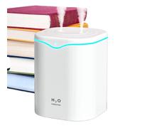 Umidificatore USB - Capacità di 2 litri, fredda, design specifico per camera da, luce notturna morbida, purificatore d'aria portatile | Per un sonno riposante Piante Salute Home Office