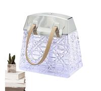 Umidificatore USB Crystal Bag - Piccoli umidificatori per camera da , diffusore di umidificatore da scrivania silenzioso per fine | Umidificatore per borsa di alimentazione USB d