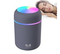 Umidificatore USB per auto, Umidificatore da viaggio portatile - Purificatore d'aria camera da letto,Purificatore di d'aria USB, deodorante per con luce notturna, silenzio per il